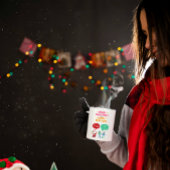 メリークリスマスとハッピーニューイヤーマグ コーヒーマグカップ