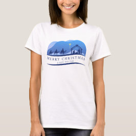 メリークリスマスとハッピーニューイヤー出生 Tシャツ