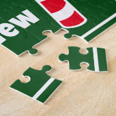 メリークリスマスとハッピーニューイヤー飴の杖 ジグソーパズル (側面)