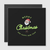 メリークリスマスとハッピーニューイヤー (正面/裏面)