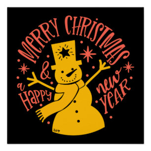 メリークリスマスとハッピーニューイヤー ポスター