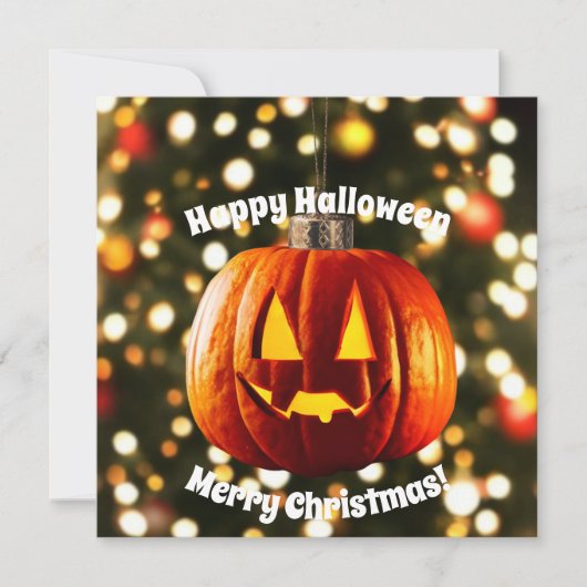 メリークリスマスとハッピーハローウィン (正面)