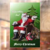 メリークリスマスとハッピーバースデーイエス ウィンドウサイン (シート2)