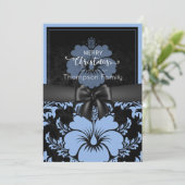 メリークリスマスとハッピーホリデー、ブラックボウ 招待状 (スタンド正面)