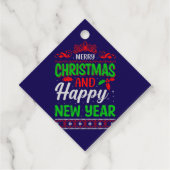 メリークリスマスとハッピー新年–61064 フェイバータグ (裏面)