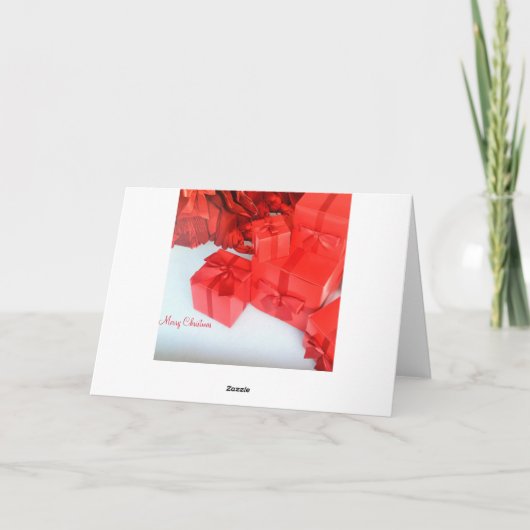 メリークリスマスとハッピー2015 シーズンカード (裏面)