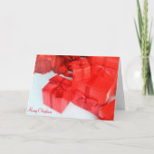 メリークリスマスとハッピー2016 シーズンカード (正面)