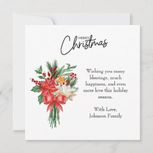 メリークリスマスとフォトクリスマスカード