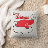 メリークリスマスとホーホー クッション (ブランケット)