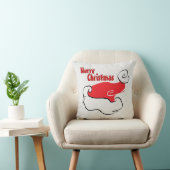 メリークリスマスとホーホー クッション (椅子)