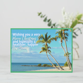 メリークリスマスと健康で幸せな新年 シーズンカード