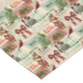 メリークリスマスと季節のごあいさつ テーブルクロス (アングル)