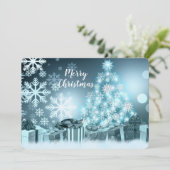 メリークリスマスと引用文 シーズンカード (スタンド正面)