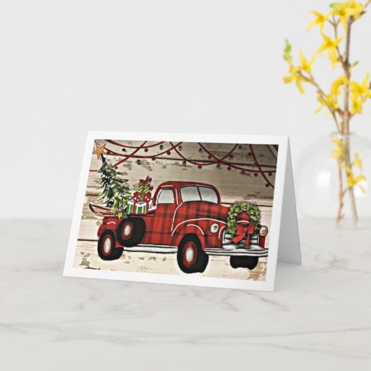 メリークリスマスと感謝され***ボス*** カード (黄色い花)