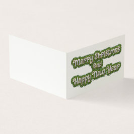 メリークリスマスと新年おめでとう