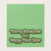 メリークリスマスと新年おめでとう (外部フラット)