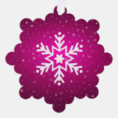 メリークリスマスと新年おめでとう！ オーナメントカード (正面)