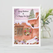 メリークリスマスと新年おめでとう シーズンカード (スタンド正面)
