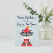 メリークリスマスと新年おめでとう シーズンカード (スタンド正面)