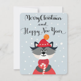 メリークリスマスと新年おめでとう シーズンカード