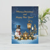 メリークリスマスと新年おめでとう！ シーズンカード (スタンド正面)