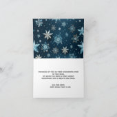 メリークリスマスと新年おめでとう シーズンカード (内部)