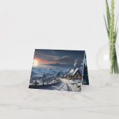 メリークリスマスと新年おめでとう シーズンカード (裏面)