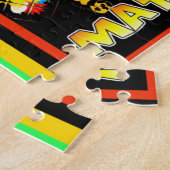 メリークリスマスと新年おめでとう ジグソーパズル (側面)