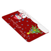 メリークリスマスと新年おめでとう！ マグネット (右側)