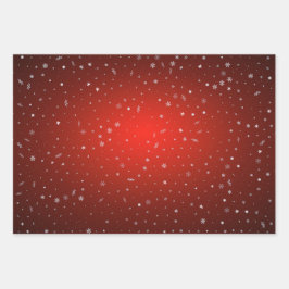 メリークリスマスと新年おめでとう！ ラッピングペーパーシート