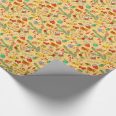 メリークリスマスと新年おめでとう ラッピングペーパー (角)