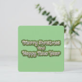 メリークリスマスと新年おめでとう 招待状 (スタンド正面)