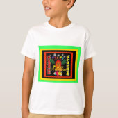 メリークリスマスと新年おめでとう Tシャツ (正面)