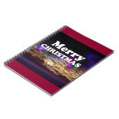 メリークリスマスと新年のあいさつ ノートブック (左側)