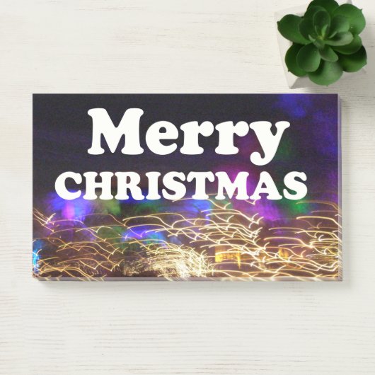 メリークリスマスと新年のあいさつ ポストイット (オフィス)