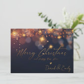 メリークリスマスと新年の台本ハッピーホリデー (スタンド正面)