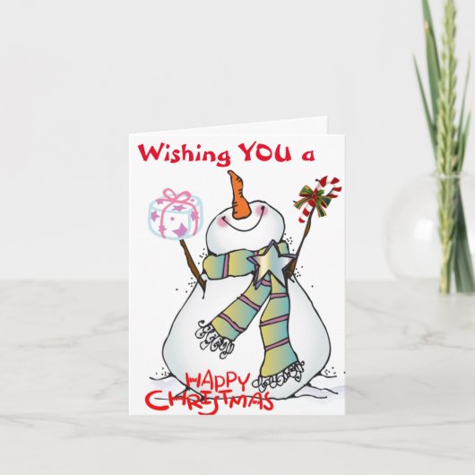 メリークリスマスと新年!!!! シーズンカード (正面)