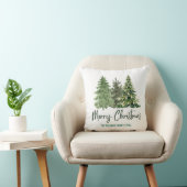 メリークリスマスと木 | クリスマス クッション (椅子)
