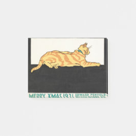 メリークリスマスと猫byエドワード・ペンフィールド。 ポストイット