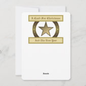 メリークリスマスと電気新年 シーズンカード (裏面)