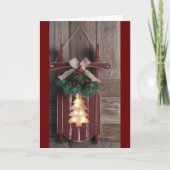 メリークリスマスと非常に幸せな新年 カード (正面)