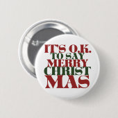 メリークリスマスなんて言ってもいいよ 缶バッジ (正面&裏面)