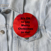 「メリークリスマスなんて言ってもいいわ」ボタン 缶バッジ (インサイチュ)