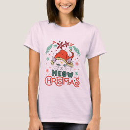 メリークリスマスにゃん メリークリスマス Tシャツ