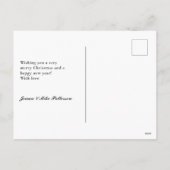 メリークリスマスのお客様専用フォトフェイエルタグ シーズンポストカード (裏面)