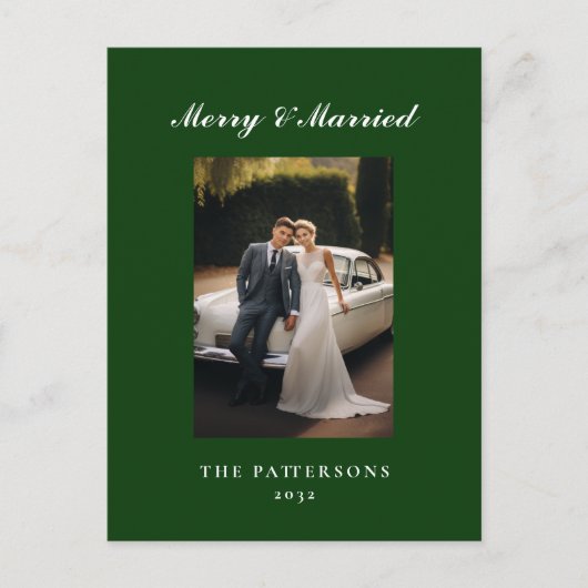 メリークリスマスのお客様専用フォトフェイエルタグ シーズンポストカード (正面)