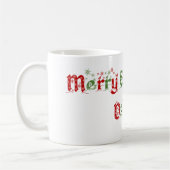 メリークリスマスのお父さんのマグ コーヒーマグカップ (左)