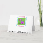 メリークリスマスのお父さん シーズンカード (裏面)