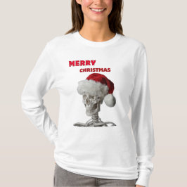 メリークリスマスのお祝いデザイン Tシャツ
