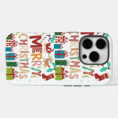 メリークリスマスのお祝い祭り Case-Mate iPhoneケース (裏面 (横))